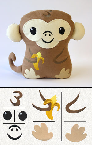 Monkey Plush Kit