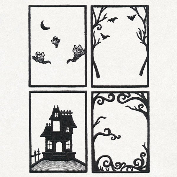 Haunted Scene (Layered)