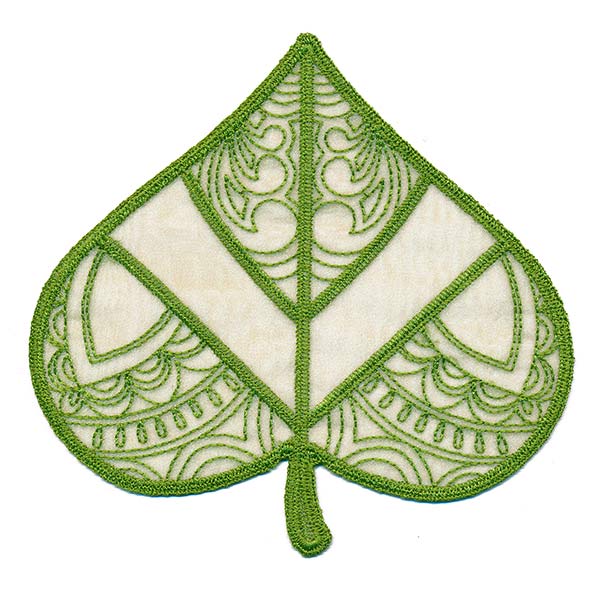 Nature's Charms - Leaf 1 (Freestanding Organza) – Urban Threads