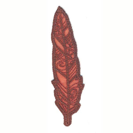 Nature's Charms - Feather 1 (Freestanding Organza)