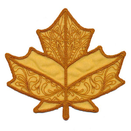 Nature's Charms - Leaf 2 (Freestanding Organza)
