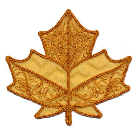 Nature's Charms - Leaf 2 (Freestanding Organza)