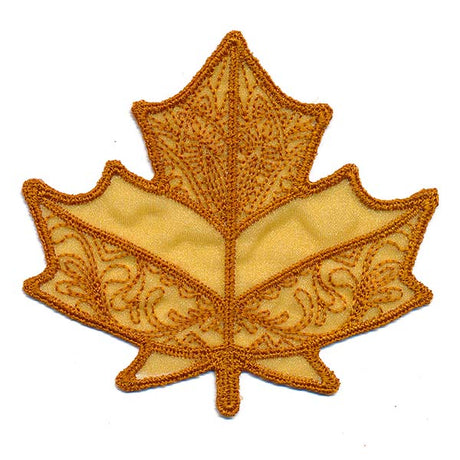 Nature's Charms - Leaf 2 (Freestanding Organza)