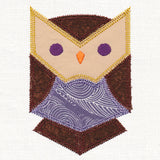 Owl Quilt Block (In-the-Hoop)