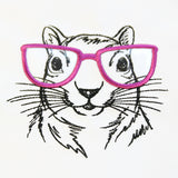 Squirrel Specs (Vinyl Applique)