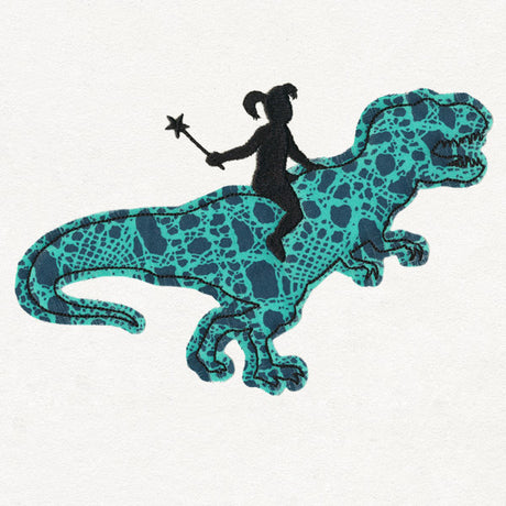 Dino Girl (Applique)