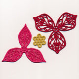 Layered Poinsettia (Lace)
