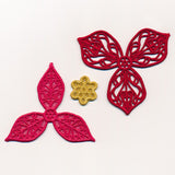 Layered Poinsettia (Lace)