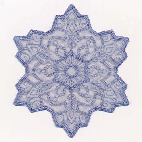 Crystal Snowflake 2 (Freestanding Organza)