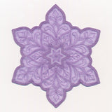 Crystal Snowflake 3 (Freestanding Organza)
