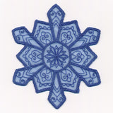 Crystal Snowflake 4 (Freestanding Organza)