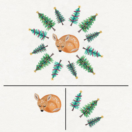 Festive Fawn (Split)