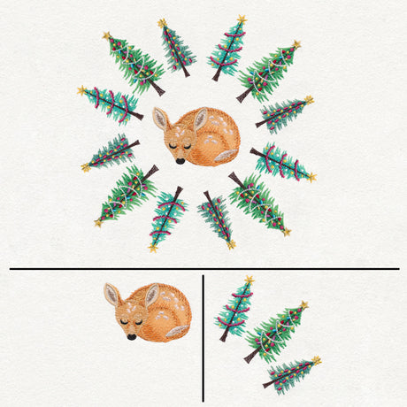 Festive Fawn (Split)