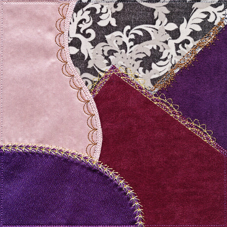 Crazy Quilt Block - Waves (In-the-Hoop)