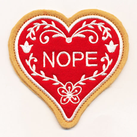 Valentine Cookie - Nope (In-the-Hoop)