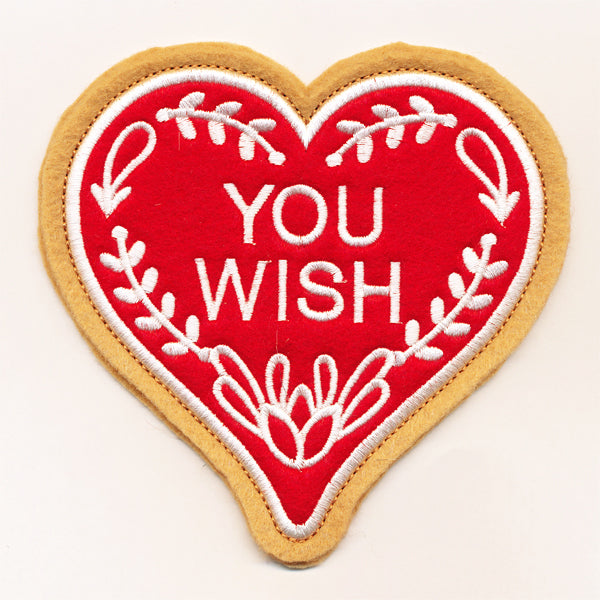 Valentine Cookie - You Wish (In-the-Hoop)