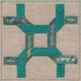 Celtic Twist Quilt Block (In-the-Hoop)