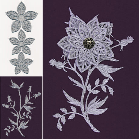 Fanciful Flower (Layered Lace)