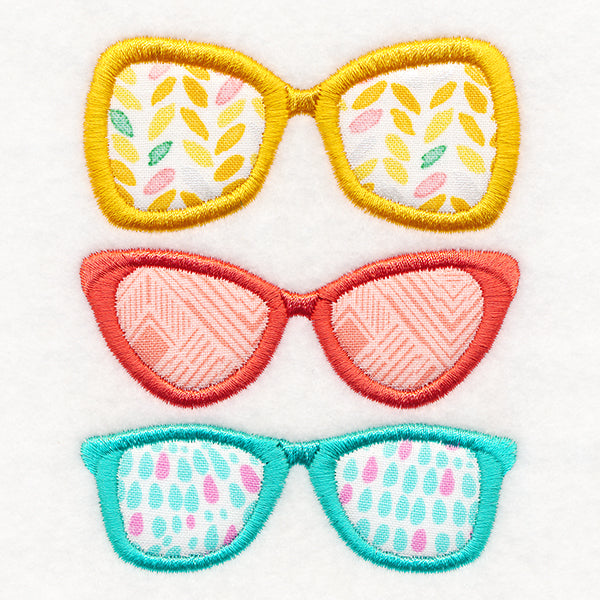 On the Sunny Side Trio (Applique)