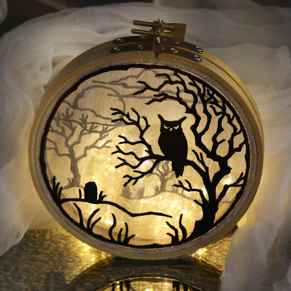 Spooky Shadowbox (Organza)