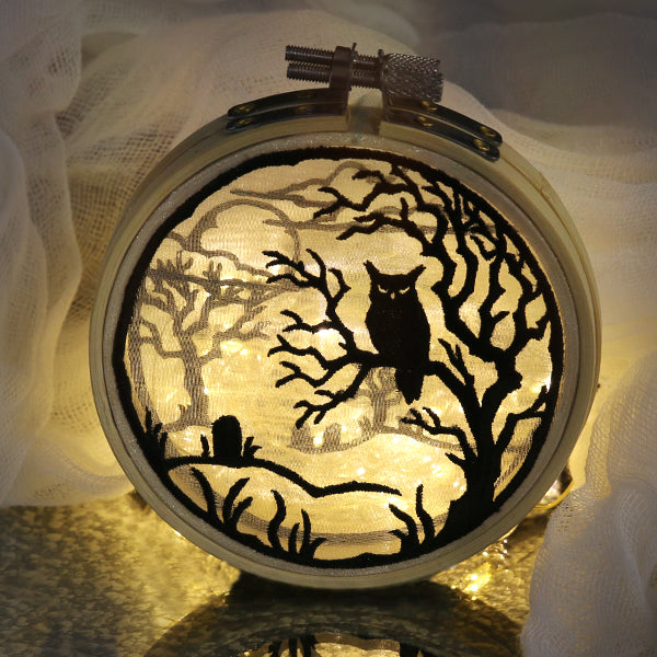 Spooky Shadowbox (Organza)
