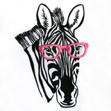 Zebra Specs (Vinyl Applique)