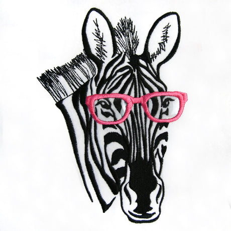 Zebra Specs (Vinyl Applique)