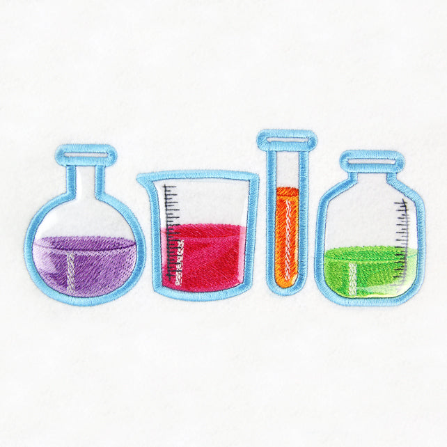 Bonded Beaker Border (Vinyl Applique)