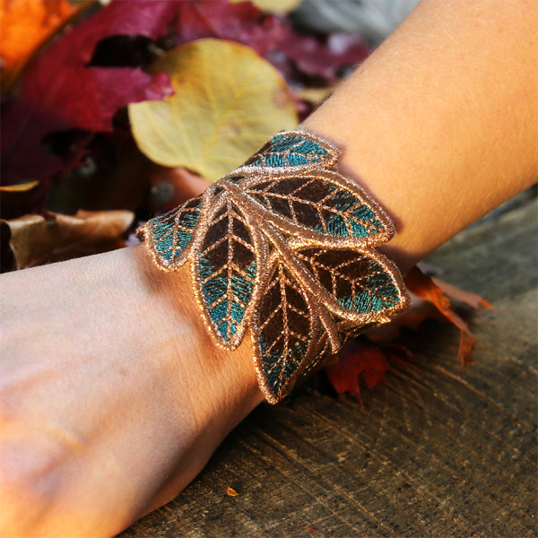 Autumn Glamour Cuff (In-the-Hoop)
