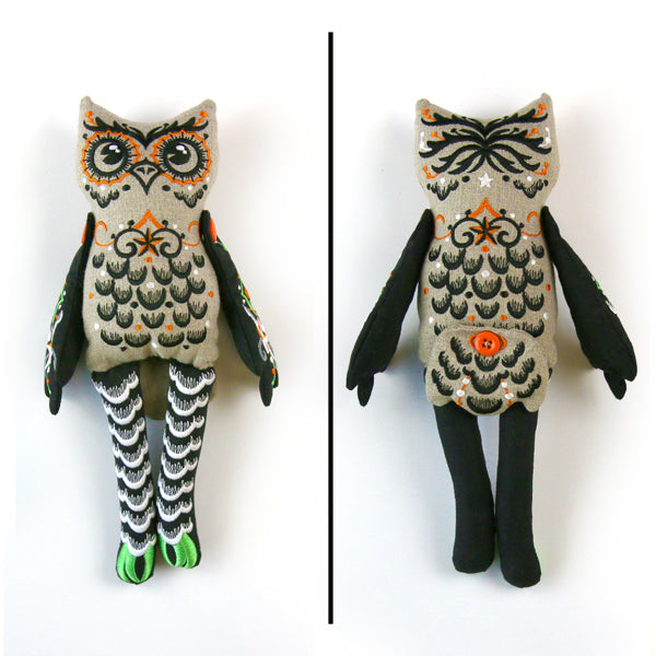 owl様 Sp-Whoo-ky Owl Doll (In-the-Hoop) – Urban Threads
