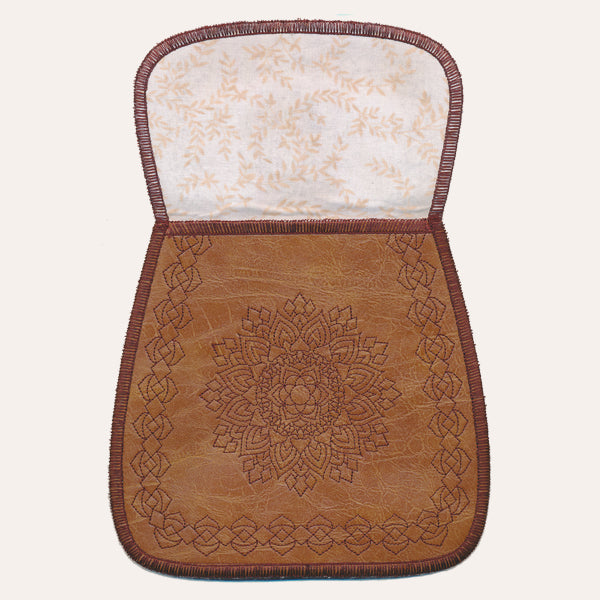 In a Stitch Leather Purse (In-the-Hoop)