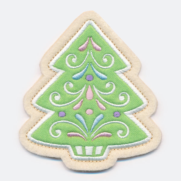 Christmas Cookie - Tree (In-the-Hoop)