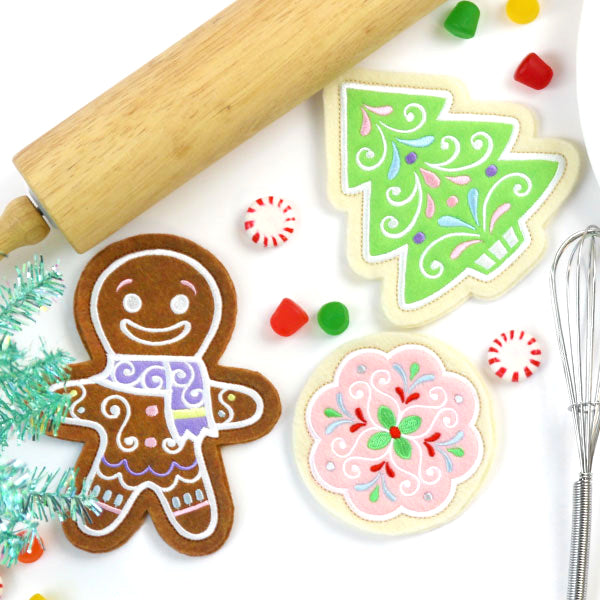 Christmas Cookie - Shortbread (In-the-Hoop)