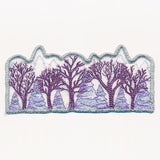 Frosted Winter Votive Wrap (Organza)