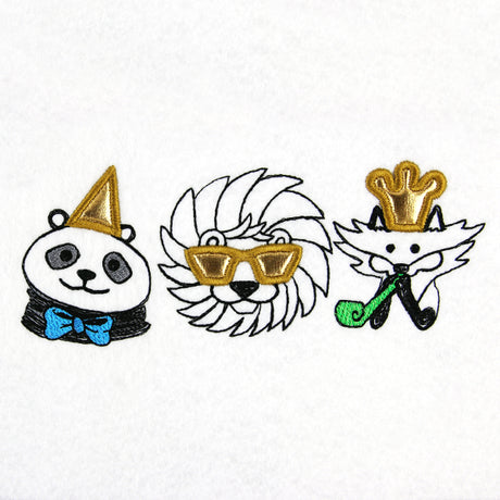 Party Animal Trio (Applique)