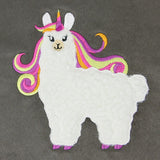 Fluffy Llama Unicorn (Applique)