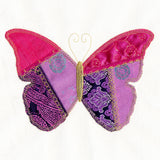 Bohemian Patchwork Butterfly (Applique)