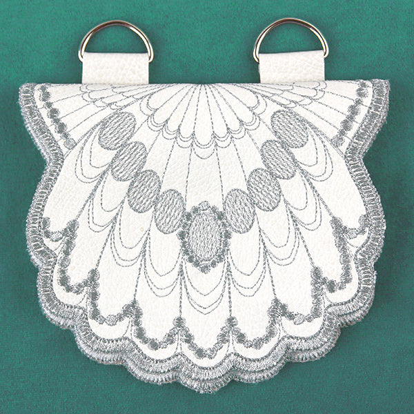 In-a-Stitch Seashell Purse (In-the-Hoop)