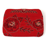 Fancy Floral Lined Zipper Pouch (In-the-Hoop)