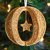 Shimmering Christmas Ornament (Lace)