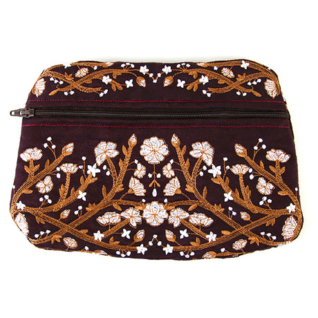 Enchanted Evening Lined Zipper Pouch (In-the-Hoop)