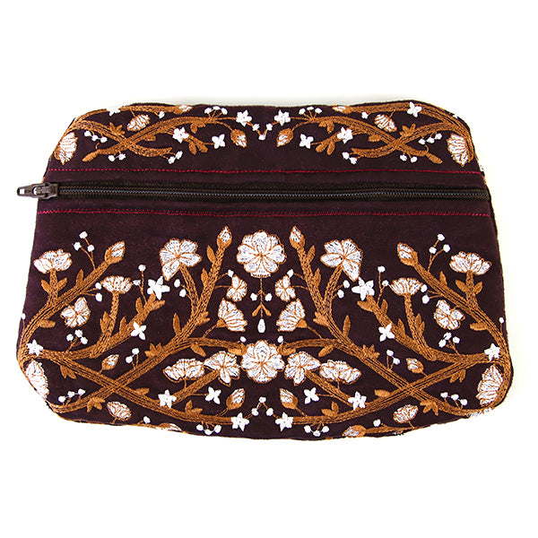 Enchanted Evening Lined Zipper Pouch (In-the-Hoop)