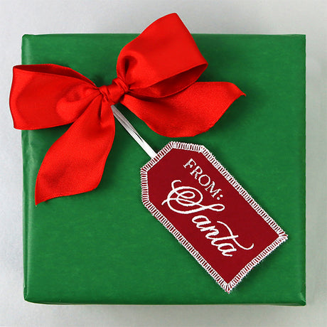 From Santa Tag (In-the-Hoop)