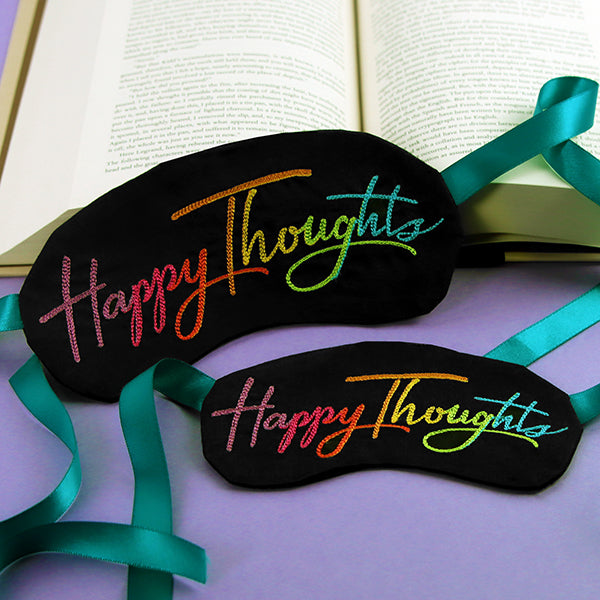 Happy Thoughts Eye Mask (In-the-Hoop)